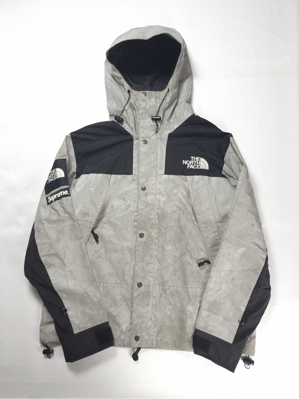 Supreme x The North Face 3M Reflective Mountain Jacket Mens Size Large 2013